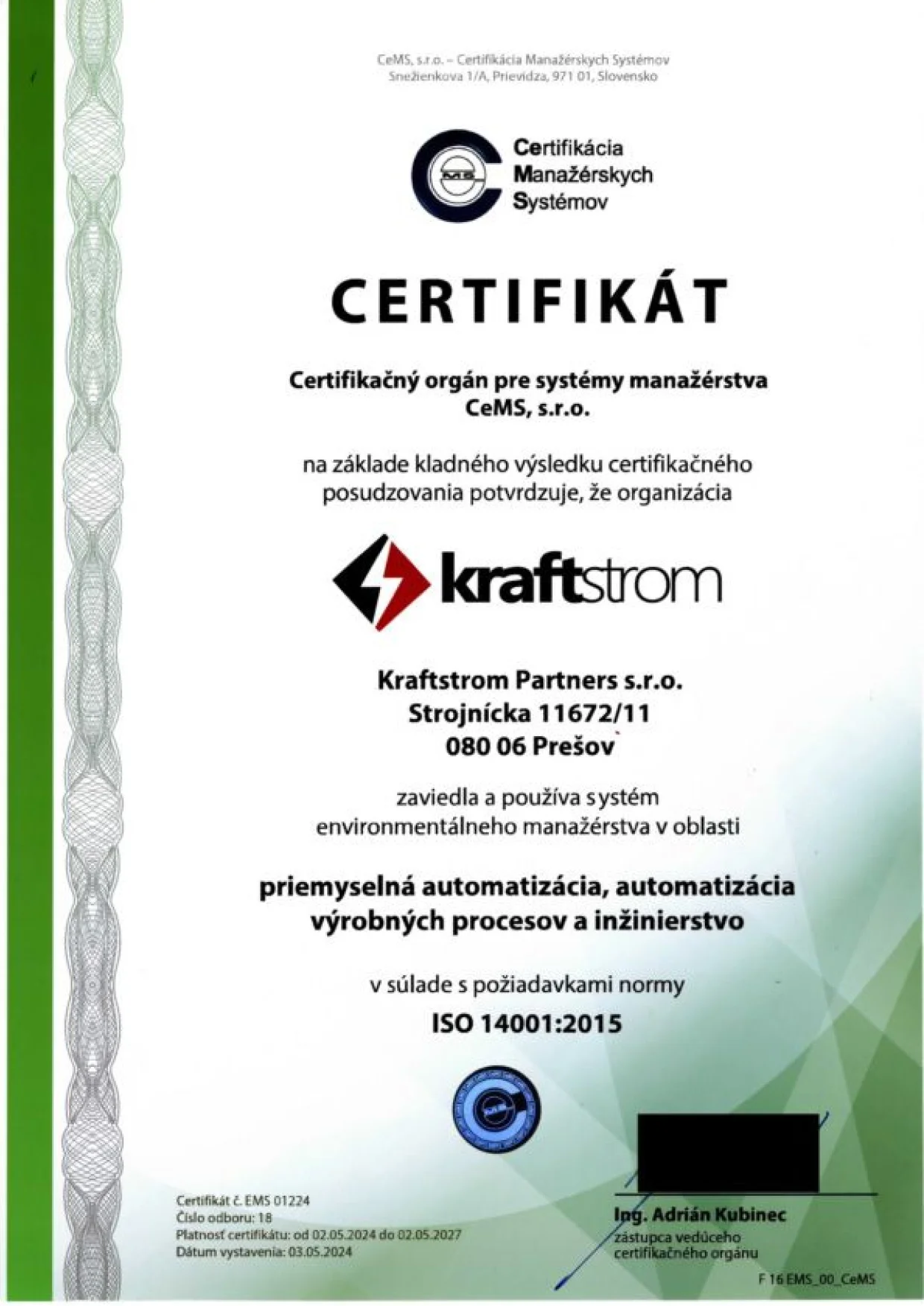 Certifikáty Certifikáty